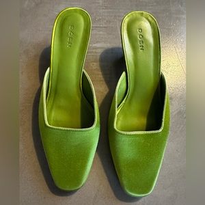 Doen Asher Mule Kelly Green Size 35